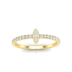 14K Gold Marquise Shape Design Diamond Stacking Band/Wedding Ring,  diamond ring, ABB-123-D, Diamond, diamond ring, Marquise Ring, Vintage Diamond Ring, Belarino