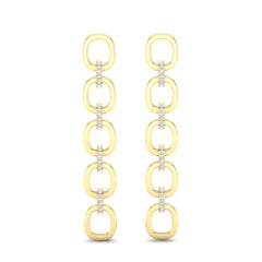14k Gold/Diamond Earrings GGDE-103.1Y-D,  Earring, Earring, Belarino