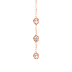 14K Diamond Y-Necklace/Lariat Necklace GGDN-34.1-D,  Necklace, Necklace, Belarino