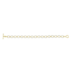 14K Gold Diamond Chain-Link Bracelet GGDBR-100.2Y-D,  Bracelet, Bracelet, Belarino