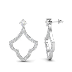 14k Gold Diamond Teardrop Fashion Earring. GGDE-106.1-D,  Earring, Earring, Belarino